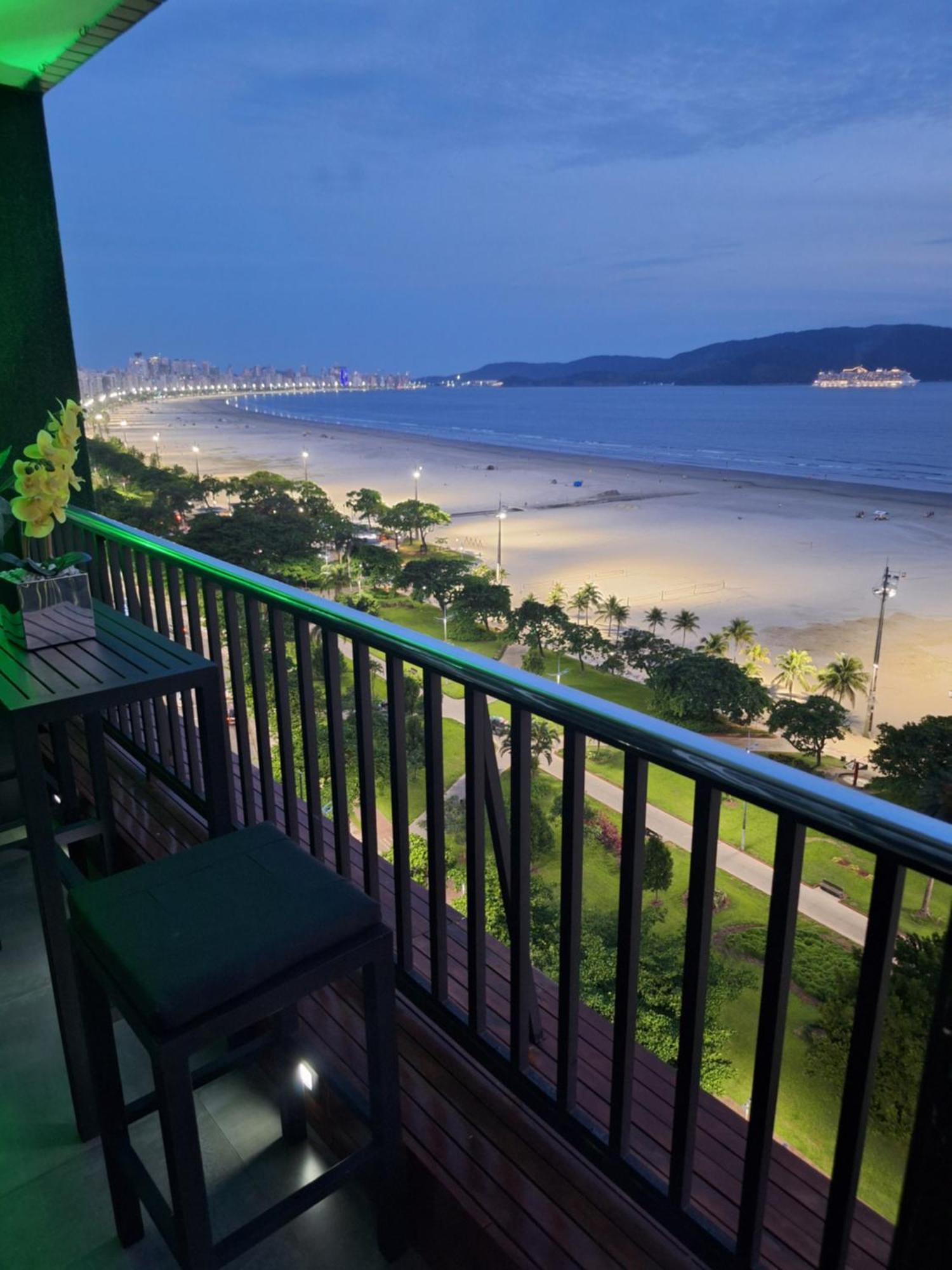 Apartamento Frente Mar Moderno 130M2 Santos  Exterior foto
