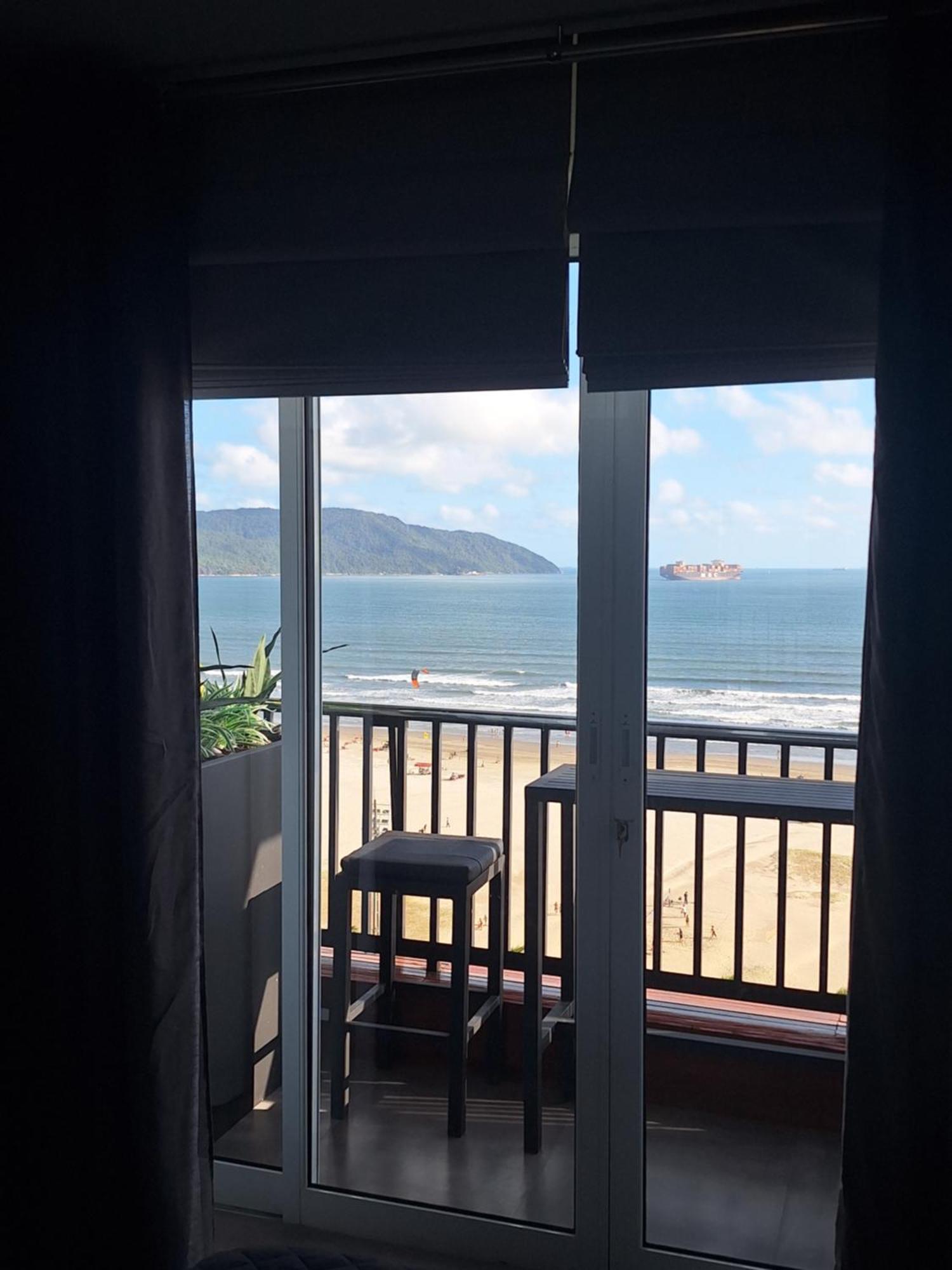 Apartamento Frente Mar Moderno 130M2 Santos  Exterior foto